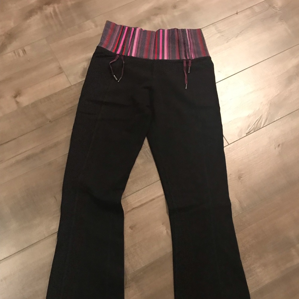Lululemon wide leg yoga pants